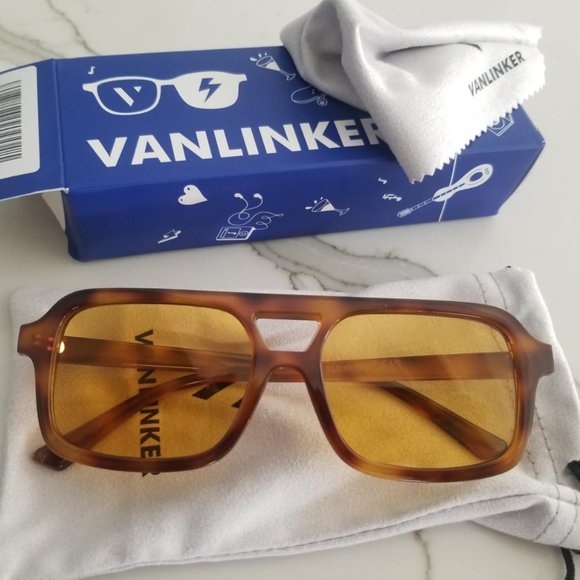 Square aviator sunglasses - Picture 4 of 8